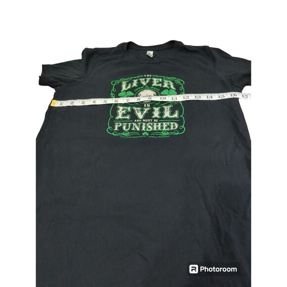 The Liver Is Evil,And Must Be Punished T-shirt 2011 Shamrock Brewing Company. XL - Picture 5 of 9